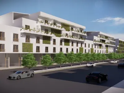 RESIDENTIAL COMPLEX IN EL-KOURA LEBONON 3D model