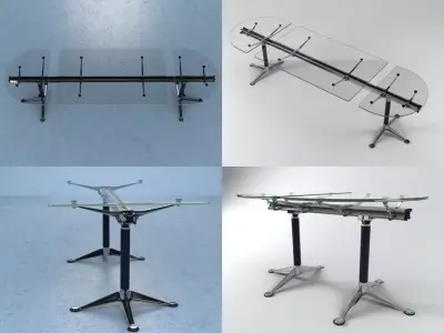 Burdick Group tables 3D model