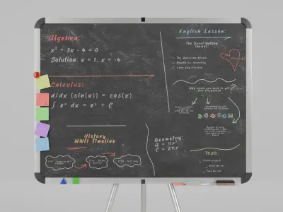  Complete Metal Stand Writing Board Collection 