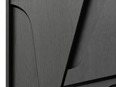 Wood Decorist geometric decor 3D model