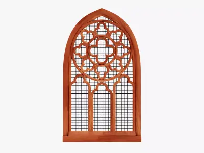 -Gothic Window- 3D model