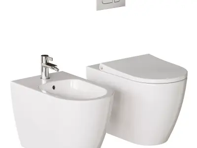 Duravit Bento Starck Box WC 3D model