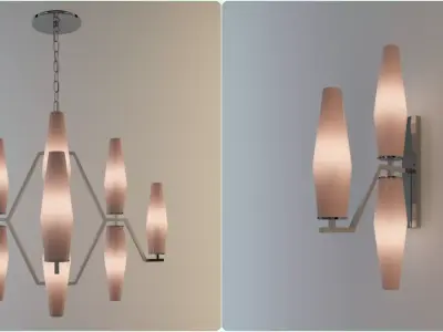 FRIDA PINK LIGHT  3D model