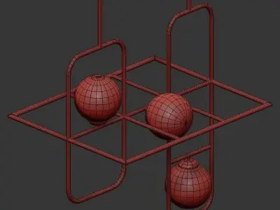 Link Suspension 3D model