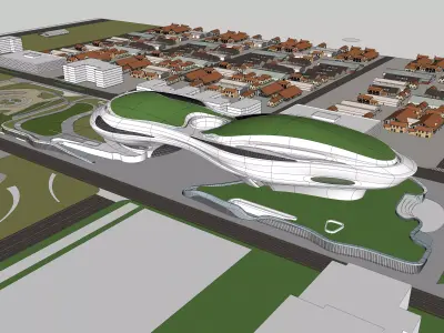 Lucas Narrative Art Museum 3D model