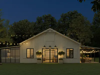 FARM EXTERIOR 3D model