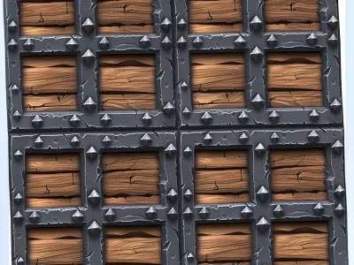 Stylized Wood Seamless Texture Texture