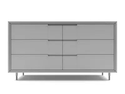 Universal Furniture - Nina Magon Degas Dresser Low-poly 3D model