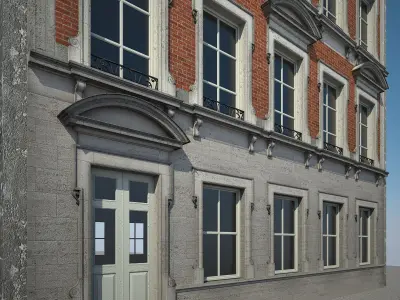 Old Building II 3D model