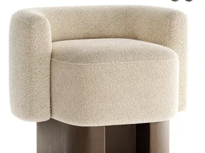 Giobagnara Lloyd Armchair 3D model