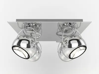 Lamp IDEAL LUX LUNARE 3D model