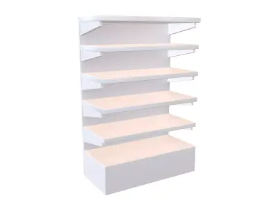 Shelf v1 001 Low-poly 3D model