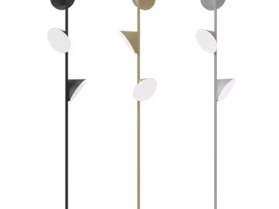 Orchid Floor Lamp 3D model