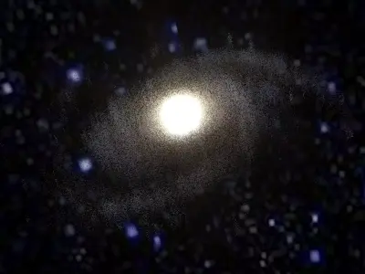 M100 Galaxy 3D model