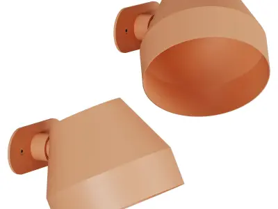 pluskouple cap wall lamp 3D model