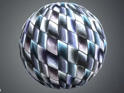 Stylized Metal Vol 18 - Hand Painted Texture Pack Texture