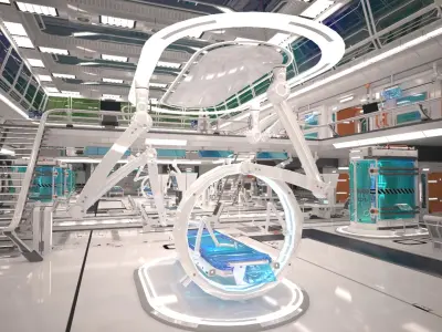  Sci Fi Laboratory Model 