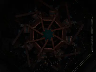 Si Fi Mechanical Door  3D model