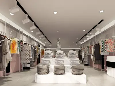 Fashion Store  3D model