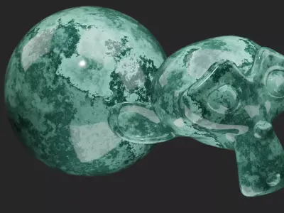 The Green Veil 3D model