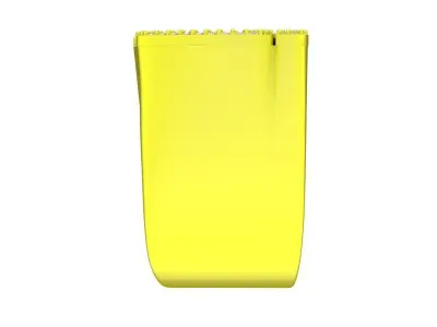 A7843 Hip Hop Letter Ring 3D Model 3D print model