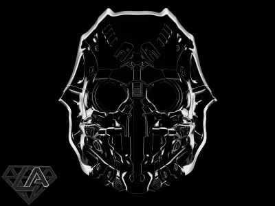 SCI-FI Pirat custom helmet 3D print model