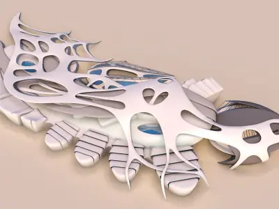 0007 - Museum Aquarium 3D model