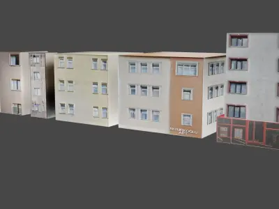 Based on photo Build Pack Low-poly 3D model