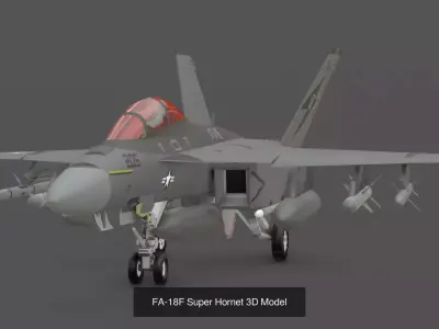 Modern Combat Aircraft Bundle  5 Elite 3D Models 3D Model Pack