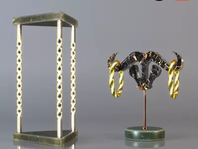 Table Lmap Set M7 3D model