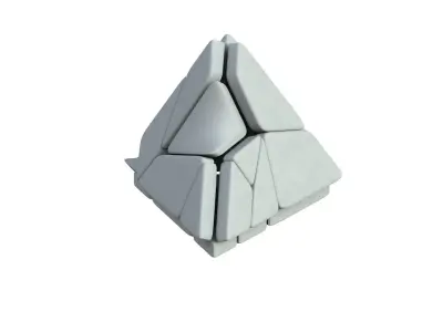 Sci Fi Object No 5464 Low Poly Texture