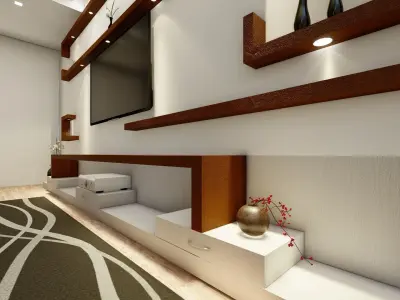 Living room Free 3D model