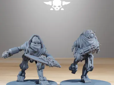 Scavenger Halflings 3D print model