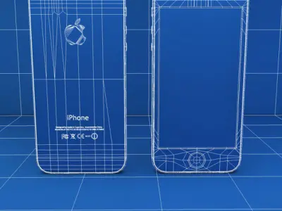 Apple iPhone 5s 3D model