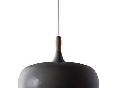 Acorn pendant lamp 3D model