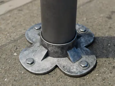 Road Sign Set V3 3D model