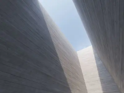 Wood formed bare cast concrete texture Texture