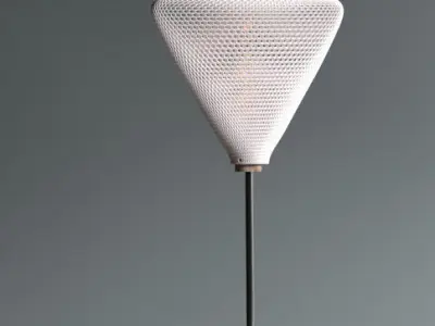 Flat Cube lampshade for table lamp or ceiling 3D print model