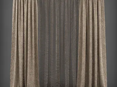 Curtain 3D model 29 3D model