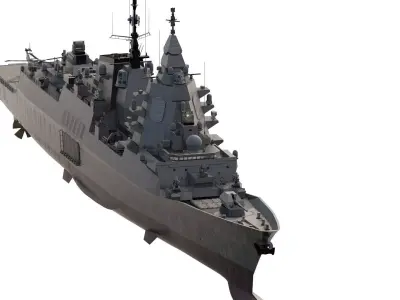 JAPANESE NAVY ADVANCED MULTIROLE DESTROYER 3D model