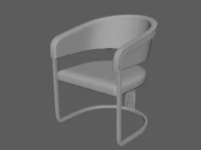 chair 3D model 10