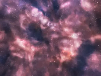 VR 360 extreme space environment - HDRI Panoramic Sky v21 Low-poly 3D model