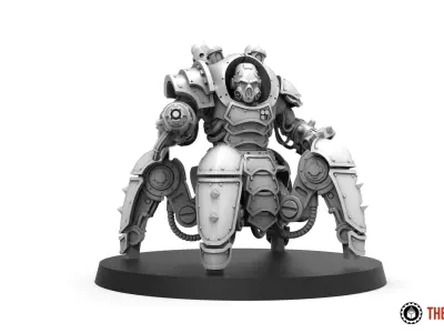 Dark Techno - Grimnaut 3D print model