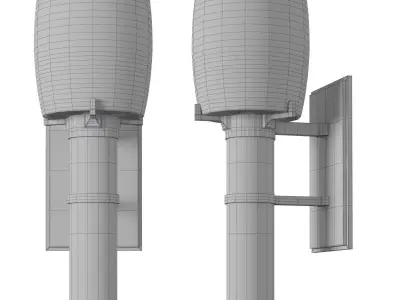 Magni Home Collection Newport Sconce Low-poly 3D model