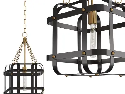 Colchester Pendant Light Low-poly 3D model