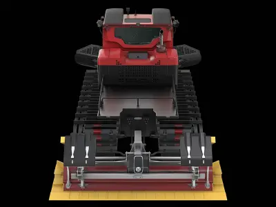  Snow Groomer PistenBully 100 - Red 
