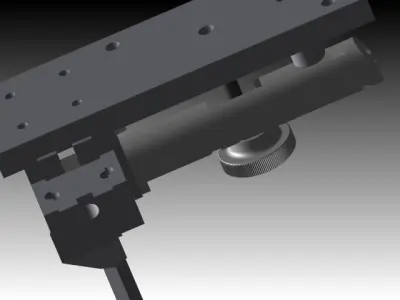 1911 GM Front Sight Staking Fixture Free 3D model