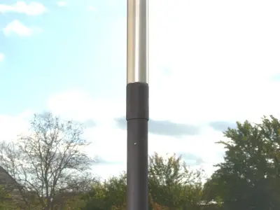 Street Light 10 Basic Low-Poly 315mm  Low-poly 3D model