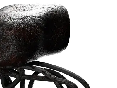 Bacteria Monster From The Backrooms Rigged 3D model