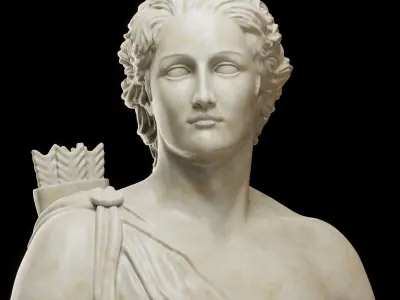 Apollo Bust 3D print model